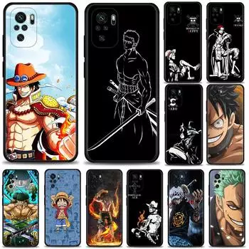 Чехол для телефона Xiaomi Redmi 9 9a 9c 8 k40 Note 9s 9 10 11 8 pro 7 11t 9t 8t, силиконовый чехол аниме, цельный Луффи Шэнкс Redmi 8
