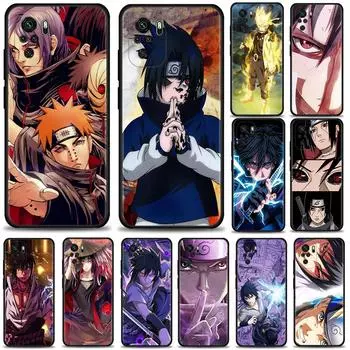 Чехол для телефона Xiaomi Redmi 9 9a 9c 8 k40 Note 9s 9 10 11 8 pro 7 11t 9t 8t, силиконовый чехол аниме Наруто Учиха Саске Redmi 8