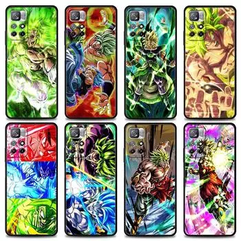 Чехол для телефона Xiaomi Redmi 9c 9 k40 9A 10 8 7A Note 9S 9 10 8 11 Pro Plus 7 8T 9T 11T 5G чехол силиконовый Funda Dragon Ball Broly Redmi 7A