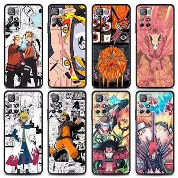 Чехол для телефона Xiaomi Redmi 9c 9 k40 9A 10 8 7A Note 9S 9 10 8 11 Pro Plus 7 8T 9T 11T 5G силиконовый чехол Наруто и лиса Курама Redmi 7A