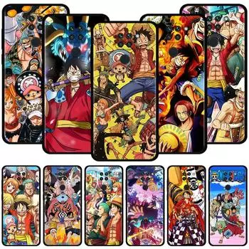 Чехол для телефона Xiaomi Redmi Note 11 8 10 pro Max 9T 9S 8T 8 7, чехол для Redmi 10 9 9C 9A One Piece Луффи Чоппер Зоро Нами Санджи Redmi Note 7