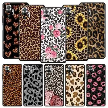 Чехол для телефона Xiaomi Redmi Note 12 с тигром и леопардовым принтом 10C 10 11 9 8 Pro Plus 9S 7 8T 9T 9A 8A 9C K50 K40, игровой чехол Redmi Note 8T