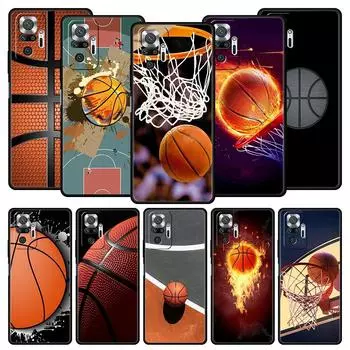 Чехол для телефона Xiaomi Redmi Note 12 10 11 9 8 Pro Plus 9S 7 8T 9T 9A 8A 9C K40 игровой мягкий чехол бампер баскетбольная корзина номер Redmi Note 9S