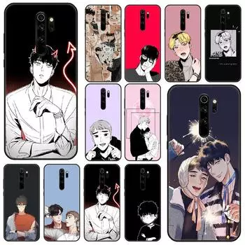 Чехол для телефона Xiaomi Redmi Note 8 8T 10 9 9S 7 6 Pro xiaomi 9 9A 8 8A 7 6, черный чехол Hoesjes, чехол из ТПУ, роскошный bj-alex-manga Redmi Note 8 Pro