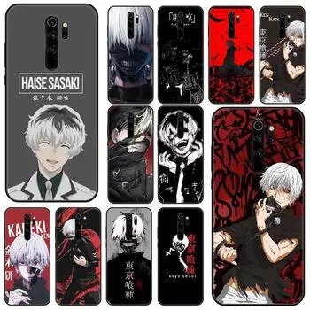Чехол для телефона Xiaomi Redmi Note 8 8T 10 9 9S 7 6 Pro xiaomi 9 9A 8 8A 7 6, черный чехол Prime Trend Tokyo Ghoul Kaneki Ken Redmi Note 8 Pro