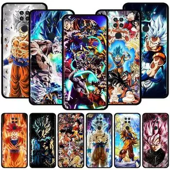 Чехол для телефона Xiaomi Redmi Note 9S 9 10 8 11 Pro 9T 8T 7 Чехол для redmi k40 9A 9C Coque Silicone Dragon Ball Z Super DBZ Goku Redmi Note 7