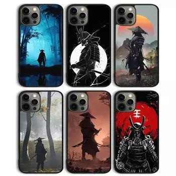 Чехол для телефона «Японский самурай» для iPhone 11 12 13 14 Pro Max, мини-чехол для iPhone X XS Max XR 5 6 7 8 Plus Coque iPhone 6plus