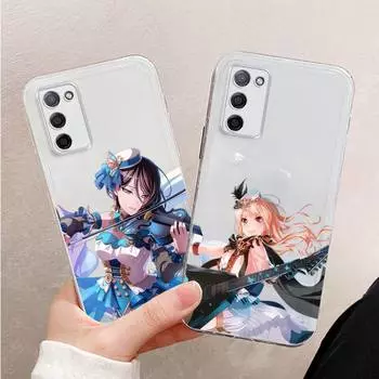 Чехол для телефона Yashio Rui BanG Dream для Xiaomi Mi 11 Ultra Lite 10 Redmi Note 9 8 7 9a K30S K40 Pro Прозрачный чехол redmi note 7 or 7pro