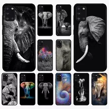Чехол для телефона Yinuoda Animal Elephant для Samsung A 51 30s 71 21s 10 70 31 52 12 30 40 32 11 20e 20s 01 02s 72 Samsung A70