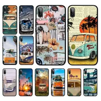 Чехол для телефона Yinuoda Combi Van Surf для OPPO A9 A7 A3S A1K F5 Reno 2 Z Realme 6 5 Pro C3 Vivo Y91C Y51 Y31 Y19 Y17 Y11 V17 Vivo Y91C