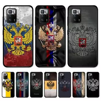 Чехол для телефона Yinuoda Russia с изображением российского флага для Redmi Note 10 9 8 6 Pro 8T 5A 4X X 5 Plus 7 7A 9A K20 Redmi Note11 5g