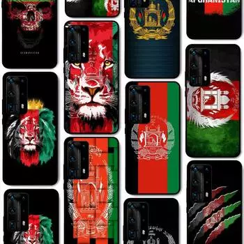 Чехол для телефона Yinuoda с флагом Афганистана для Huawei P50 P40 E P30 P20 Pro P10 Lite P Smart Y6 Nova3E Honor10 Huawei P10