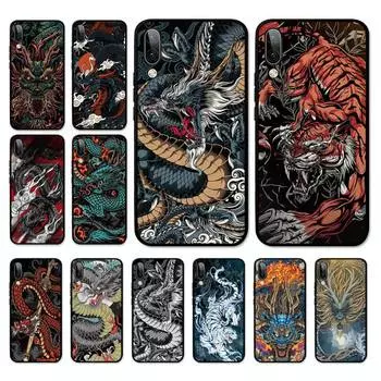 Чехол для телефона Yinuoda Tiger, китайский дракон, для OPPO A9 A7 A3S A1K F5 Reno 2 Z Realme 6 5 Pro C3 Vivo Y91C Y51 Y31 Y19 Y17 Y11 V17 Vivo Y91C