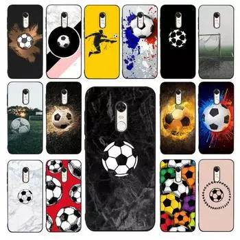 Чехол для телефона YNDFCNB football для Redmi 5 6 7 8 9 A 5plus K20 4X 6 Redmi 9
