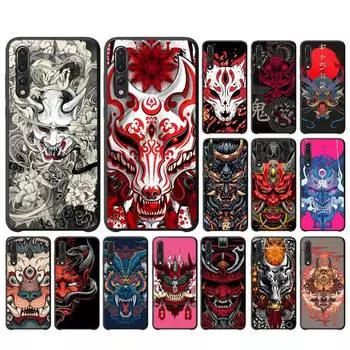 Чехол для телефона YNDFCNB Samurai Oni Mask для Huawei P30 40 20 10 8 9 lite pro plus Psmart2019 Huawei P30lite