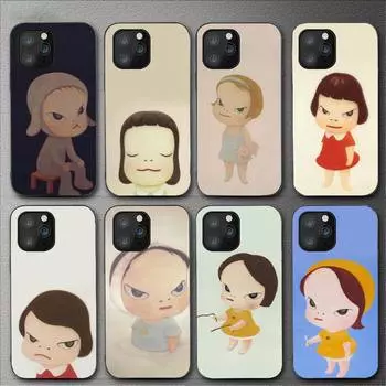 Чехол для телефона Yoshitomo Nara Art для Iphone 11 12 Mini 13 14 Pro Xs Max X 8 7 6s Plus 5 Se Xr Shell iPhone12