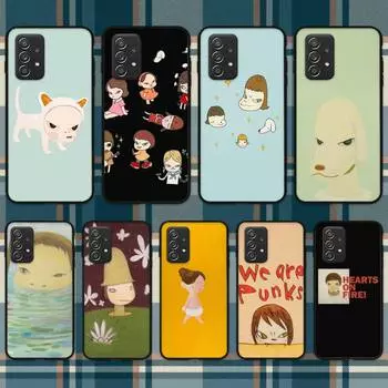 Чехол для телефона Yoshitomo Nara artnet Art Girl для Samsung Galaxy A02 A12 A21 A22 A32 A41 A42 A51 A71 A72 Shell SamsungA715g