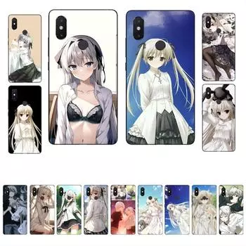 Чехол для телефона Yosuga no Sora для Xiaomi Mi 5X 8 9 10 11 12 lite pro 10T PocoX3pro PocoM3 Note 10 pro lite Xiaomi Mi 8SE