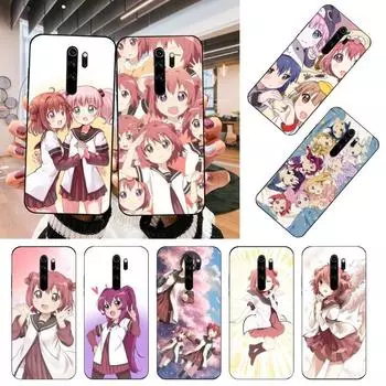 Чехол для телефона Yuru Yuri Japan Anime для Xiaomi Mi 12 11T 10T 9T Lite Pro Ultra Note 10 Poco F3 F4 X4 GT, мягкий черный чехол для телефона Xiaomi 12 or 12X