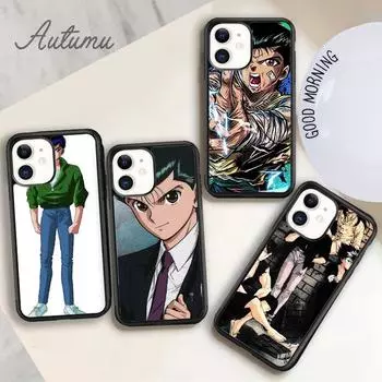 Чехол для телефона YuYu Hakusho для iPhone 11 12 13 14 Pro Max mini X XR XS SE 2020 5 6S 7 8 Plus Samsung Galaxy S21 S22 Cover shell iPhone 6plus