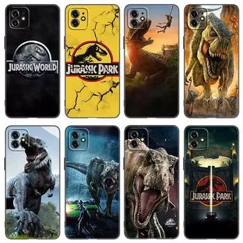 Чехол для телефона «Затерянный мир динозавра» для Apple iPhone 13 12 Mini 11 Pro XS Max XR X 8 7 6S 6 Plus SE 2022 2020 5S 5, мягкий черный чехол iPhone 11 Pro Max