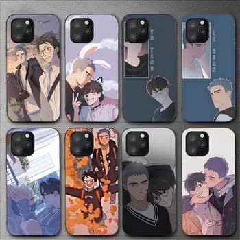 Чехол для телефона «Здесь вы» с аниме для Iphone 11 12 Mini 13 14 Pro Xs Max X 8 7 6s Plus 5 Se Xr Shell iPhone13PRO