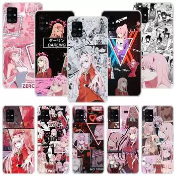 Чехол для телефона Zero Two Darling In The FranXX для Samsung Galaxy A12 A22 A32 A42 A52 A72 A51 A71 5G A41 A31 A21 A02S M12 M21 M31 M30 Samsung A12 5G