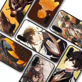 Чехол для телефона zhongli genshin impact, чехол для телефона своими руками, для Redmi note 8 8Pro 8T 6pro Redmi 8 7A 6A Xiaomi mi 8 9 Redmi4X