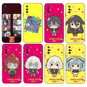 Чехол для телефона Zombie Land Saga для VIVO Y31 IQOO U5 U5x 9 V21e V23 Y31s Y73 X60 X70 X80 Y33s Y21 Y76 Y15s T1 Pro Plus VIVOY76 5G
