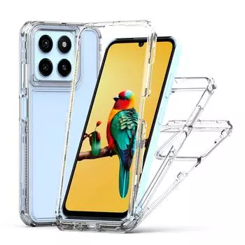 Чехол для телефона ZTE BLADE A55 3 в 1, противоударный, тонкий, прозрачный, защитный чехол для ZTE BLADE A35 ZTE Blade A35