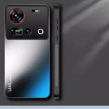 Чехол для телефона ZTE Nubia Z70 Z60 Ultra Z60S Pro AG матовый защитный чехол против отпечатков пальцев for ZTE nubia Z70 Ultra чёрный