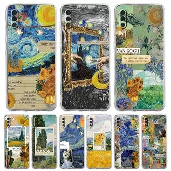 Чехол для телефона «Звездное небо Ван Гог арт» для Samsung A14 5G A12 A22 A32 A34 A42 A52 A54 A50 A70 A30 A40 A20E A10S A20S A02S A04S Samsung A30 A20