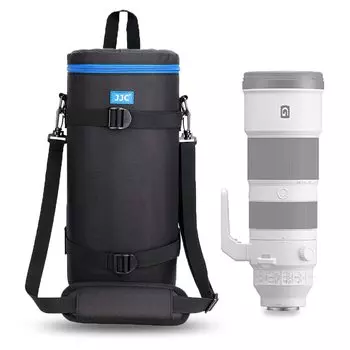 Чехол для телеобъектива JJC, чехол для объектива Sony FE G OSS Nikon Z VR NIKKOR Z 600 мм VR S и других объективов камеры размером 370 мм, водоотталкивающий полиэстер