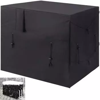 Чехол для теплового насоса для бассейна, чехол для мебели, водонепроницаемый пылезащитный чехол для обогревателя бассейна, защитный чехол из ткани Оксфорд, чехол от дождя и снега 1