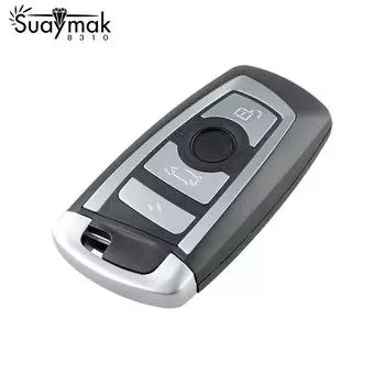Чехол для удаленного ключа с 4 кнопками для BMW 5 7 серии с аварийным лезвием без ключа, брелок для сигнализации, крышка 1pc