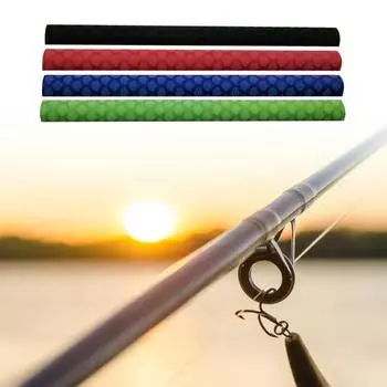 Чехол для удочки Прочный удобный захват PE Полезная противоскользящая ручка для инструмента электрика 30mm красный