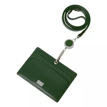 Чехол для удостоверения личности Держатель удостоверения личности Чехол для пропуска Натуральная кожа 729628 Чехол для удостоверения личности Держатель для именной бирки Держатель удостоверения личности сотрудника Катушка из воловьей кожи Итальянский