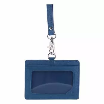 Чехол для удостоверения личности Lanvin Collection с шейным ремешком Couleur de Vin LANVIN COLLECTION JLMW0GE3 Синий [Коллекция Lanvin] [34]