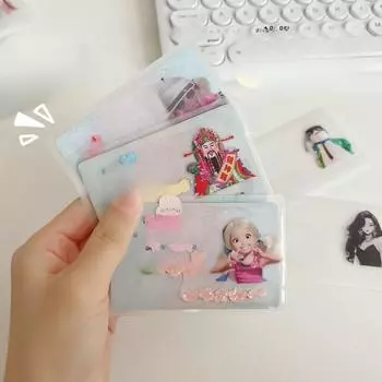 Чехол для удостоверения личности с защитой от социального страха, милый, забавный, для защиты головы, водонепроницаемый и антимагнитный чехол для удостоверения личности 20pcs