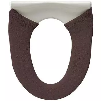 Чехол для унитаза OKA Good Dryness D Nature для стирки и подогрева, коричневый, моющийся, вязаный чехол для унитаза (Кандрёко Уошлет)