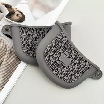 Чехол для ушей кастрюли, антипригарный, теплоизоляционный, противоскользящий, толстый, многоразовый, защита рук, не допускающий ожогов, отличное трение, подушка для ушей кастрюли, бытовая химия A