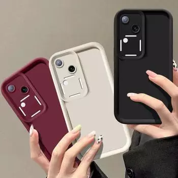 Чехол для Vivo V30 Чехол для телефона Vivo V30 Pro, полный комплект, матовый, противоударный, мягкий защитный чехол For Vivo V30