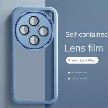 Чехол для Vivo X100 Ultra X100s X100s X100 Pro Ultra, матовый тонкий мягкий силиконовый чехол CPH2631, чехол Vivo X100 X100s, защитная пленка для объектива камеры for vivo x100s синий