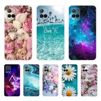 Чехол для vivo Y21 2021, мягкий силиконовый чехол для vivo Y21S Y33S, задняя крышка для телефона VIVO Y 21 S 21S VivoY21, черный чехол из ТПУ 6,51 дюйма vivo Y21 2021