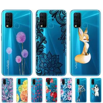 Чехол для Vivo Y30 Y50, мягкий силиконовый чехол из ТПУ для Vivo Y 30 50, чехол VivoY30 VivoY50, чехол для задней панели телефона, защитный чехол-бампер, сумка For Vivo Y30