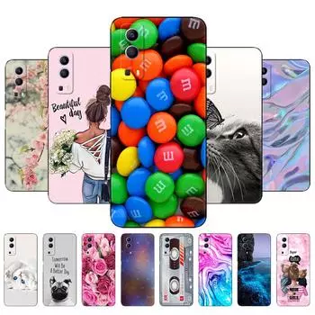 Чехол для vivo Y72 5G, мягкая силиконовая задняя крышка для vivo Y72 5G V2041, чехлы для телефонов vivoY72 Y 72 5G, противоударный черный чехол из ТПУ vivo Y72 5G