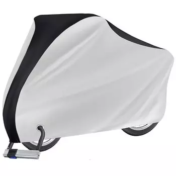 Чехол для велосипеда до 24 дюймов из материала рипстоп 210D для улицы, включает сумку для хранения, детский (вверх дюймы) - Водонепроницаемый, Толстый, Устойчивый к разрывам, Использование, Защита от кражи,