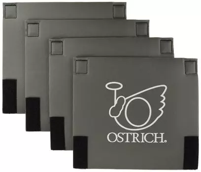 Чехол для велосипедных аксессуаров Ostrich, набор из 4 шт., серый [рама C]
