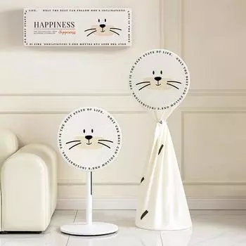 Чехол для вентилятора из обычных тканей, пылезащитный чехол для бытового напольного вертикального полузакрытого универсального вентилятора, защитный чехол M бежевый