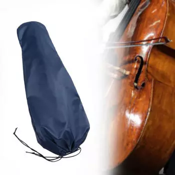 Чехол для виолончели, защитная сумка на шнурке от пыли для скрипки, аксессуары для соло синий